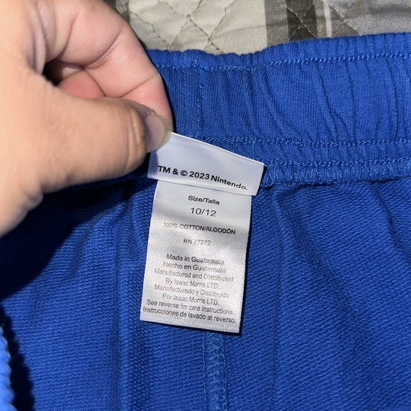 Nintendo Super Mario Brothers Kid Boy Mario & Luigi French Terry Shorts - Picture 5 of 5